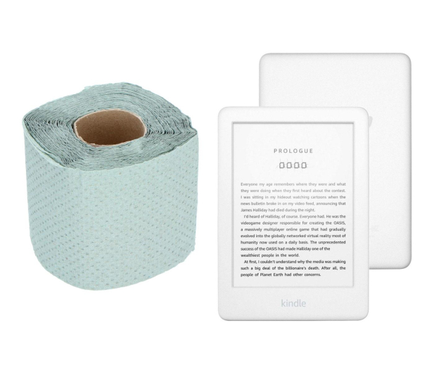 Amazing Papier toaletowy + Kindle 10 2019 biały - 554755 - zdjęcie